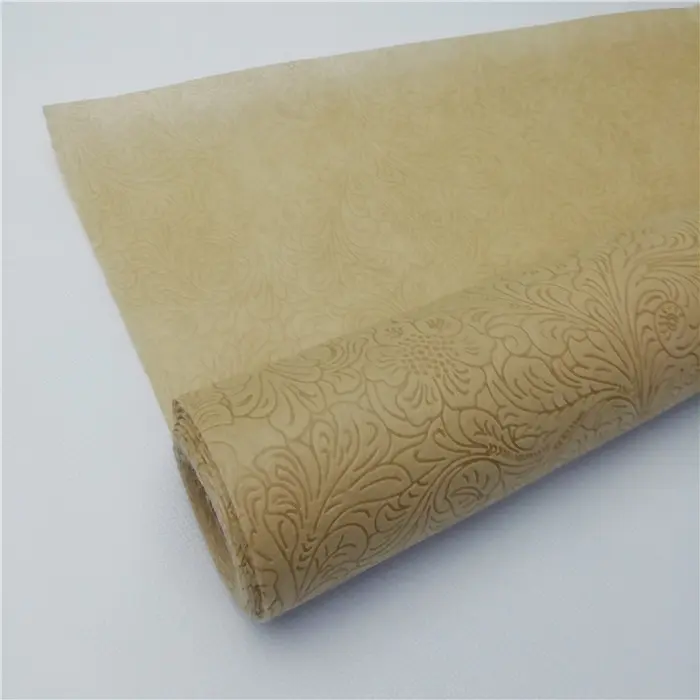 Hot Sale Christmas Embossed Nonwoven Fabric for Package
