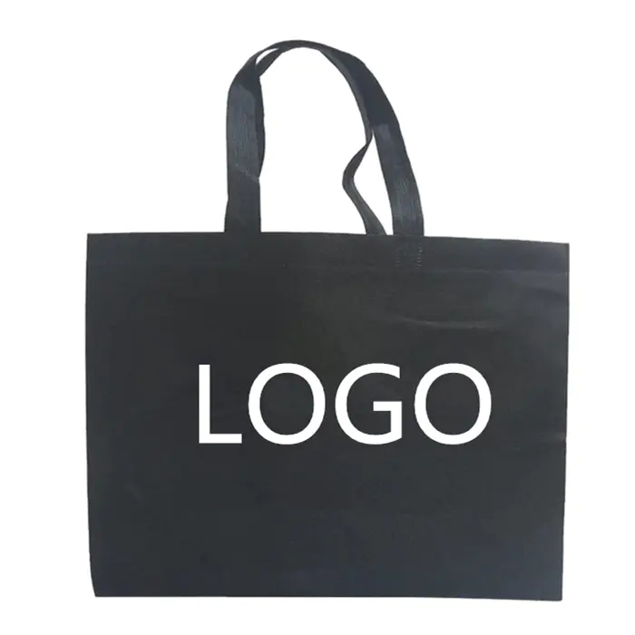 Custom Printed Promotional Reusable Nonwoven Handle Shopping Bag