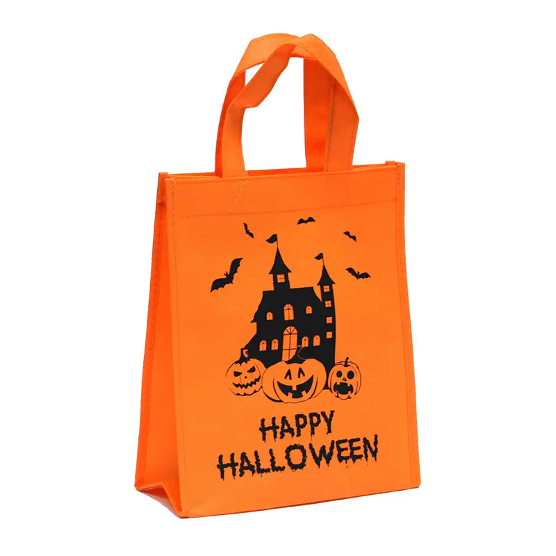 Custom Sewing Halloween PP Nonwoven Handle Bag