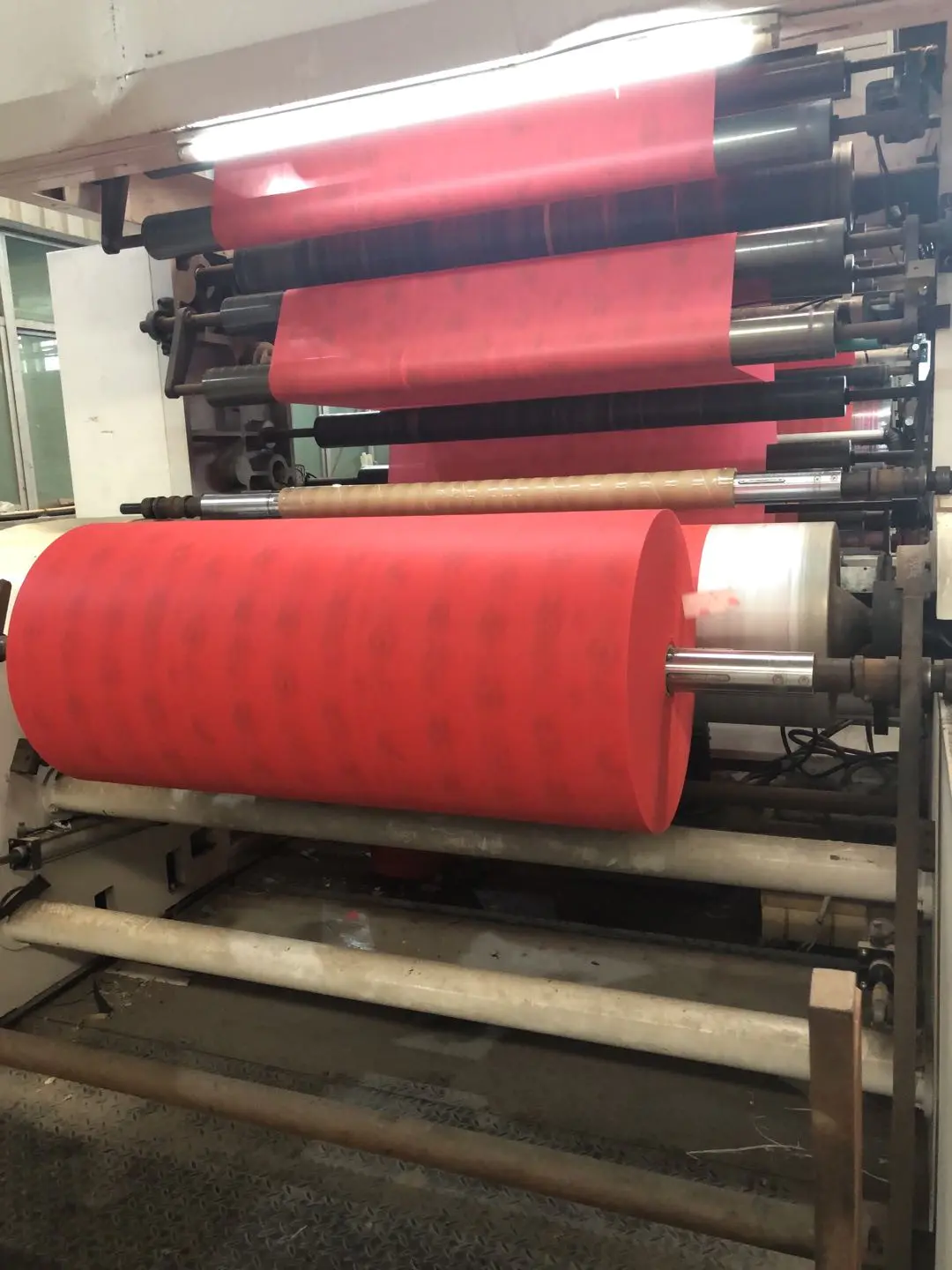 Printed Nonwoven Fabric Production