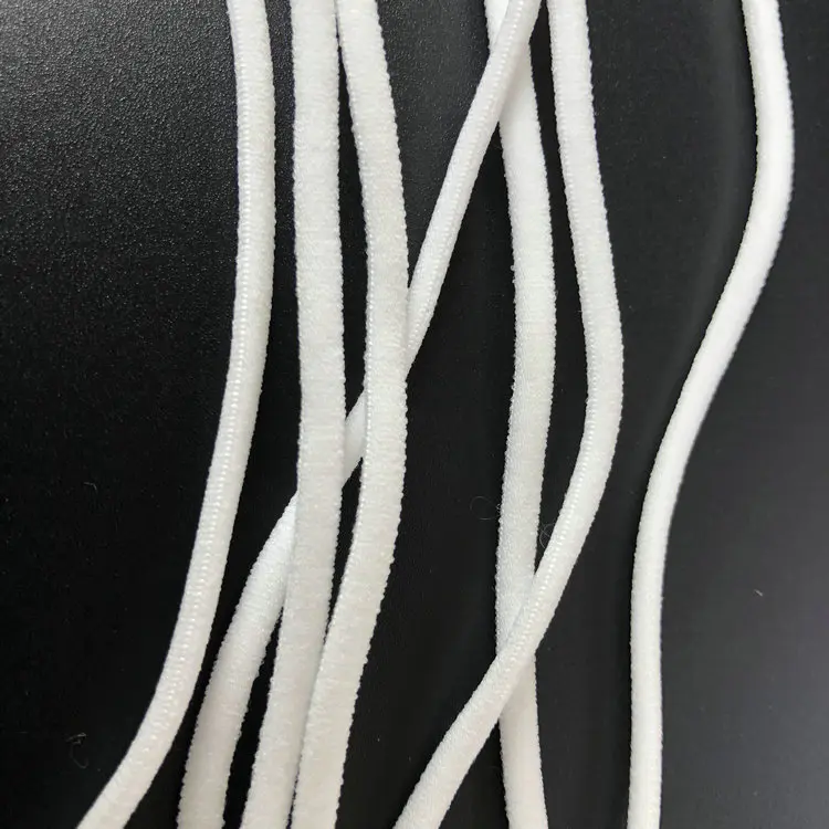 Ready To Ship  Great Quantity Stock 2-3mm Elastic Earloop For Face Mask
