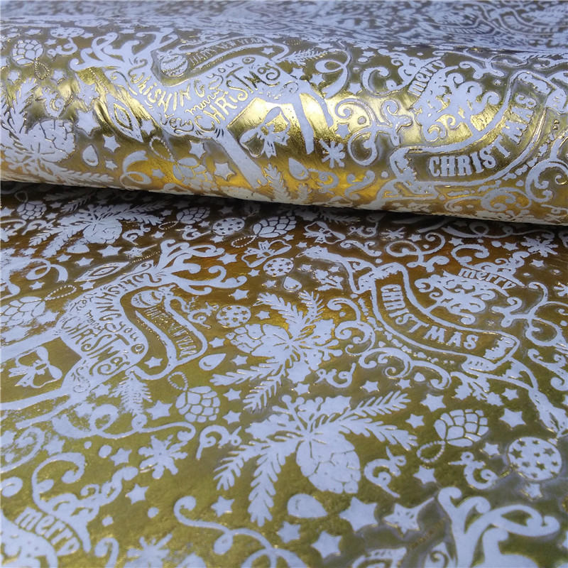 Christmas Design Embossed Nonwoven Fabric