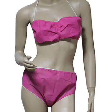 Cheap Non-woven Fabric Disposable Women Underwear/Bra Spa Ladies Disposable Underwear