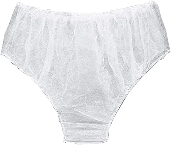 Cheap Non-woven Fabric Disposable Women Underwear/Bra Spa Ladies Disposable Underwear