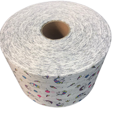 Eco-friendly Many Printed Design Nonwoven Fabric 100% Polyester Spunlace Non woven Fabrics