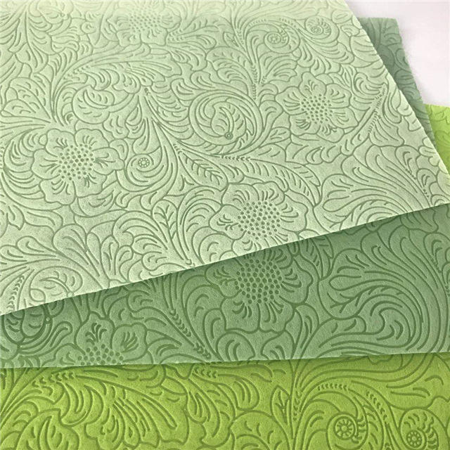New embossed fabric nonwoven polypropylene flower/gift packaging