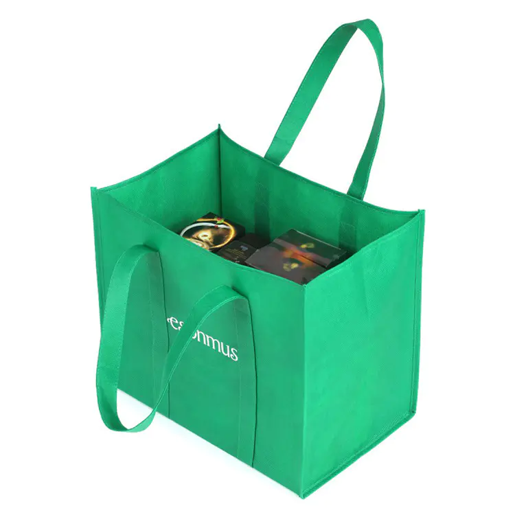 Popular Selling Customized Printed Promotional Reusable Nonwoven Handle Shopping Bag made in China