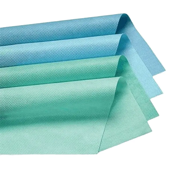 High quality sms nonwoven fabric for barrier surgical gowns fabric