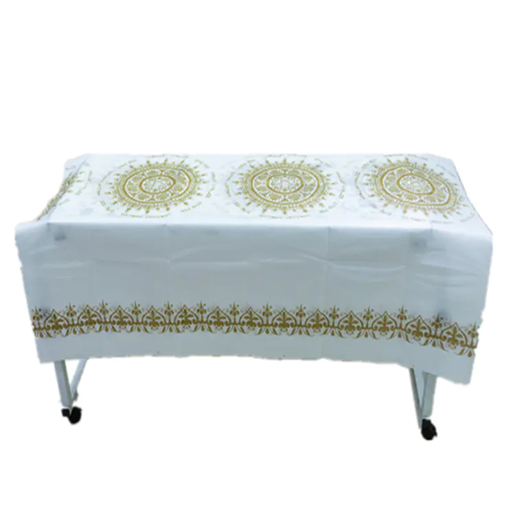 New Design Floral Printed Spunbonded Non woven Fabric tablecloth