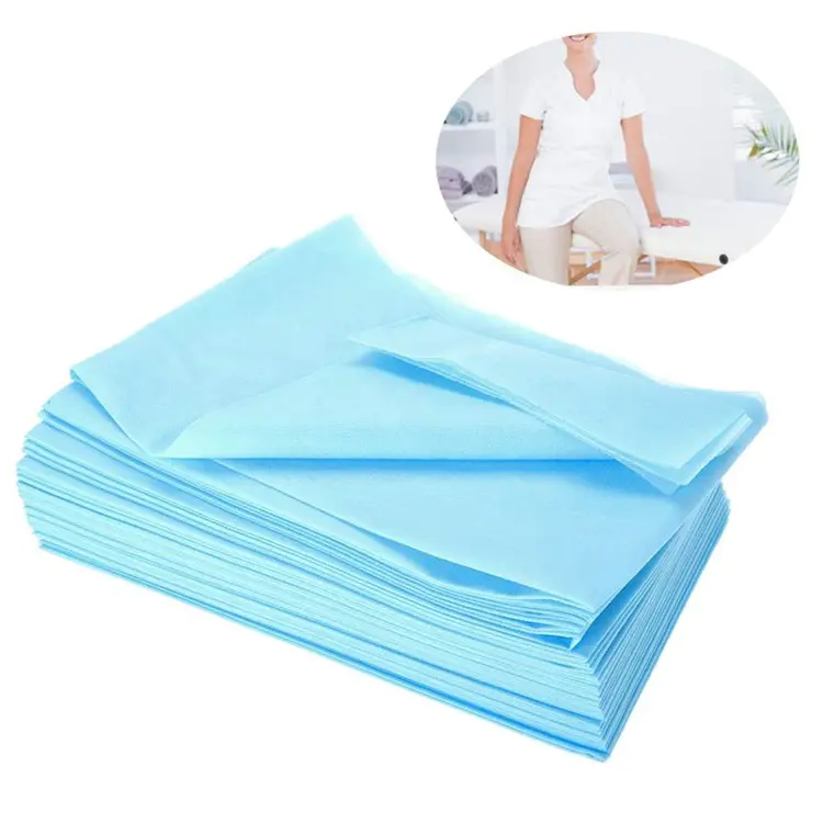 China Professional Manufacturer Supply SMS Non woven Disposable Bed Sheet Fabric Bed Sheet Roll