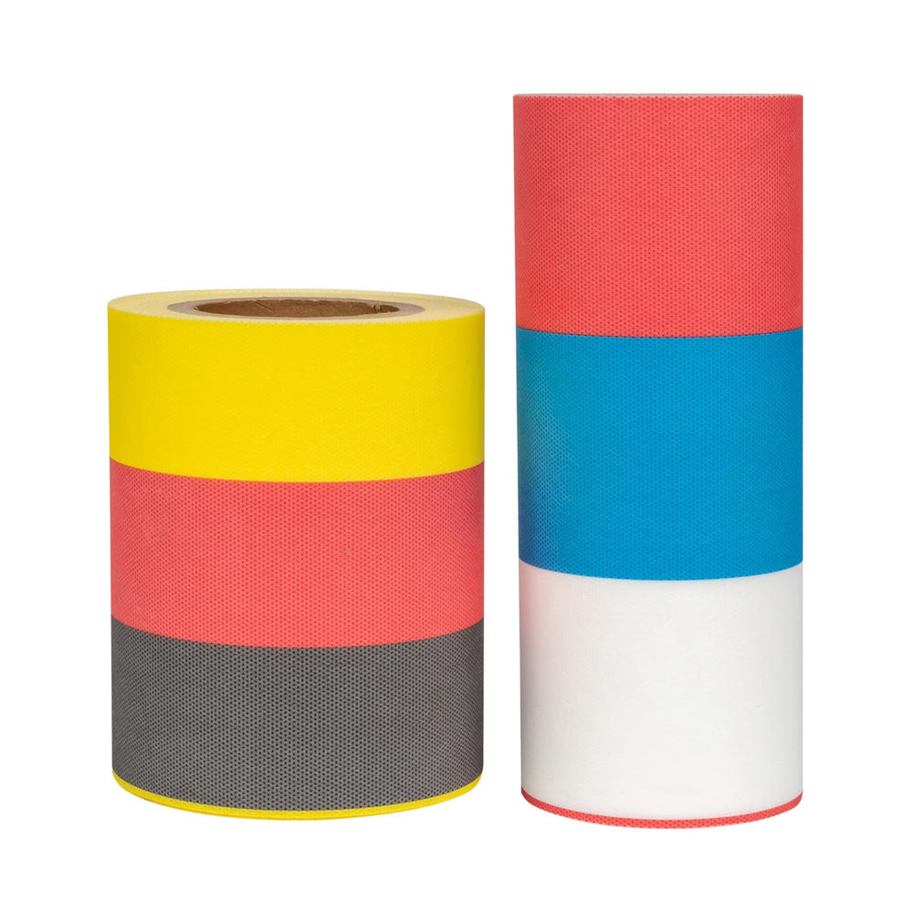 Various color non woven fabric printing roll 100% pp spunbonded non woven fabric