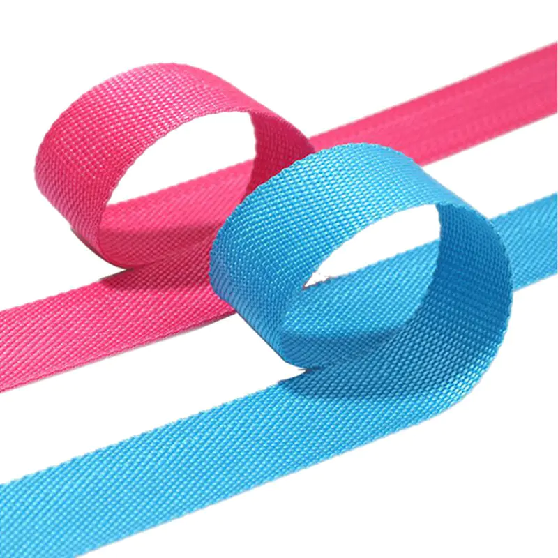 Various colors PP webbing strap for bag and luggage