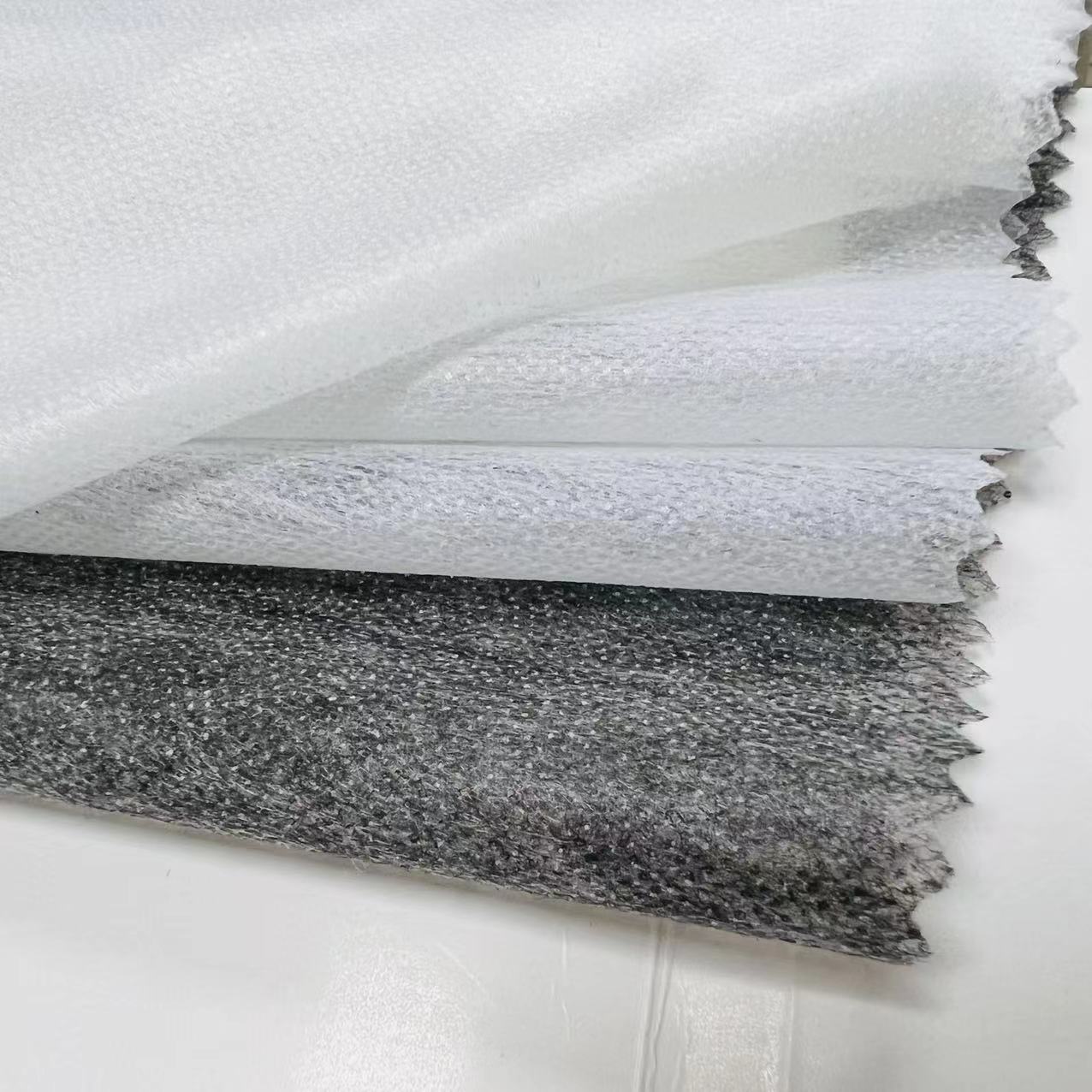 Professional Manufacturer stretch twill woven fusing interlining interfacing fusible interlining fabric for men's suit
