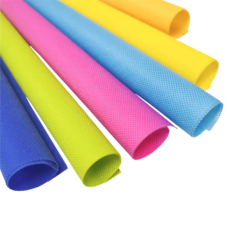 One Stop shop high quality 100% PP nonwoven fabric in various color