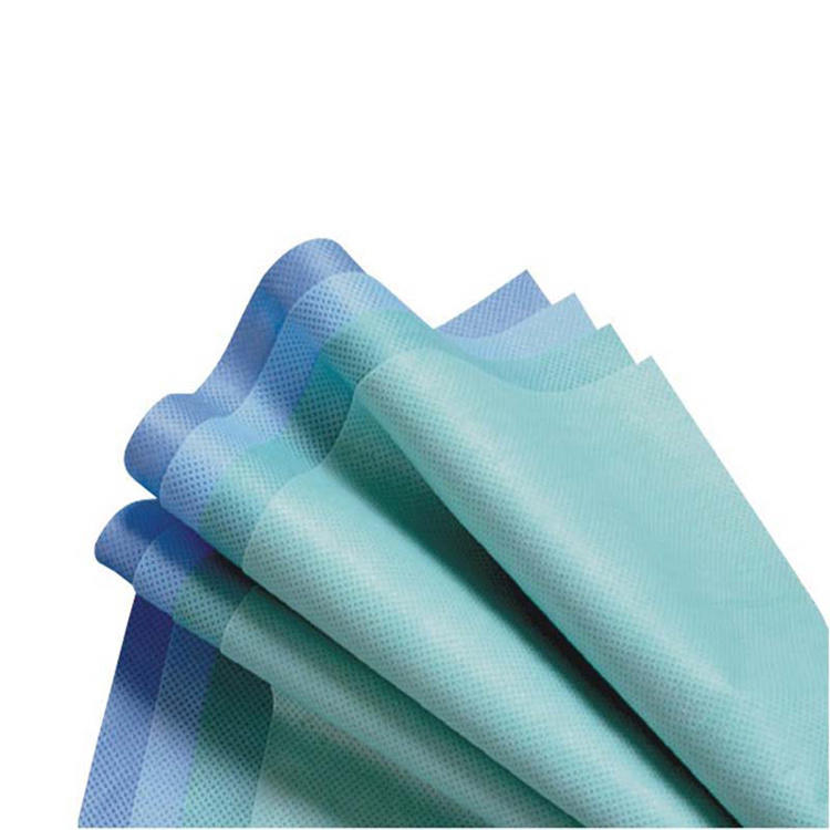 Medical Grade Nonwoven Disposable Bed Sheets Roll SMS SS Non woven Fabric