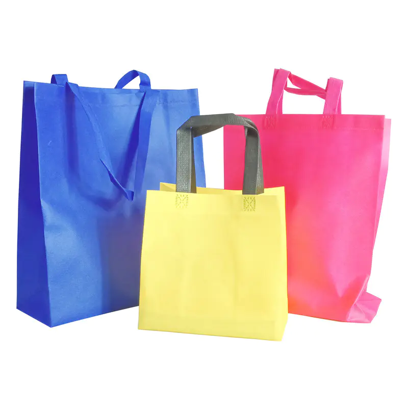 Fast Delivery Customize Logo/Printed Handle 100% PP Spunbond Nonwoven Fabric Bag Handle Nonwoven Fabric Bag Shopping Bag