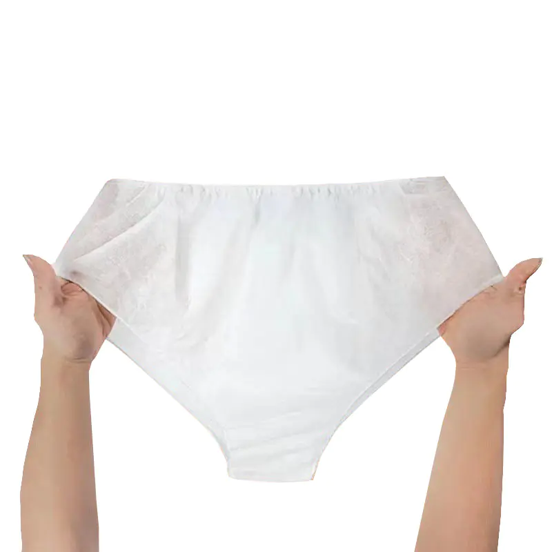 Disposable Non woven Men Underwear Surgical Sauna Non-woven Underwear SPA Used