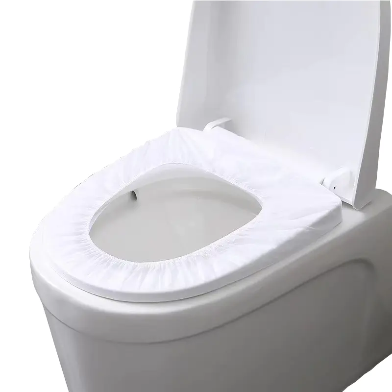 Manufacturer high strength disposable toilet cover Nonwoven fabric Toilet cover toilet seat covers disposable used