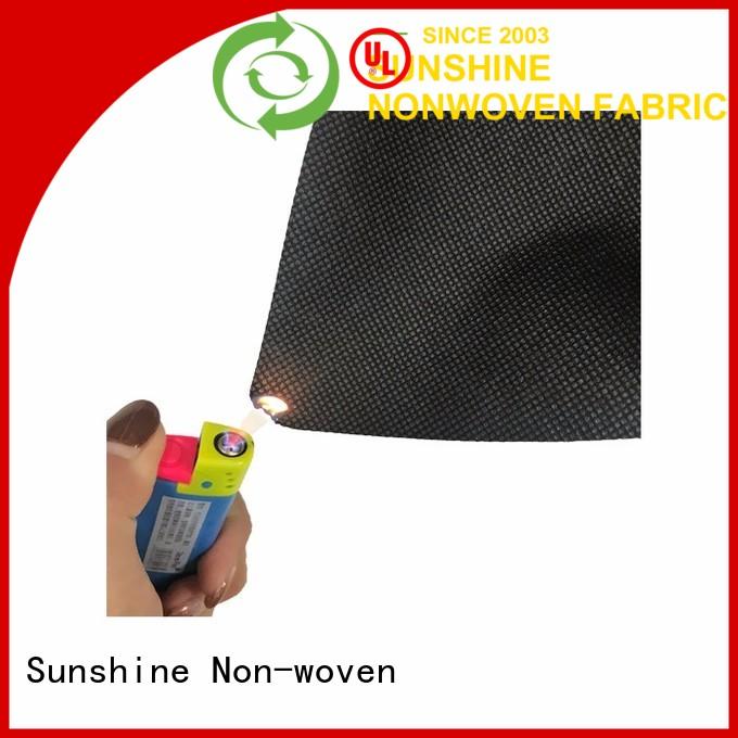 Sunshine colorful fire retardant fabric from China for packing