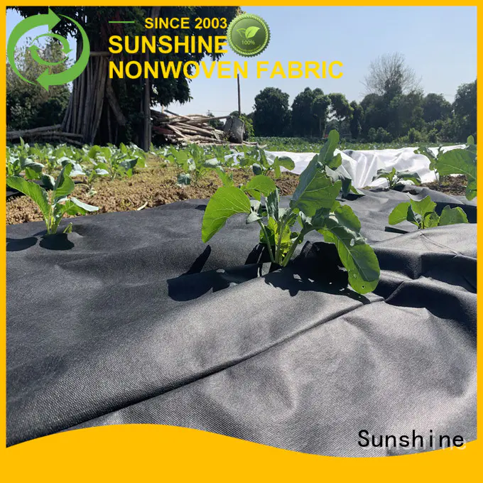 Sunshine convenient weed control fabric series for farm