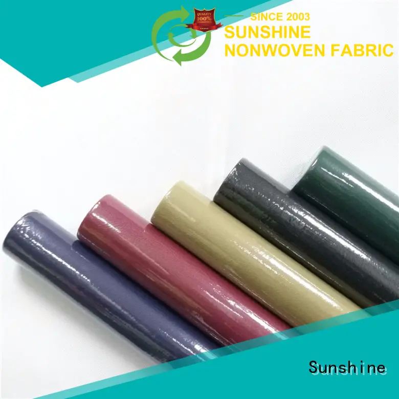 Sunshine bright non woven fabric tablecloth factory for table