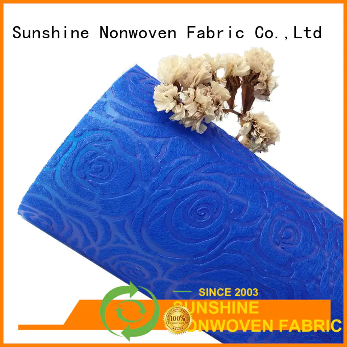 Sunshine soft embossed fabric manufacturer for bedding