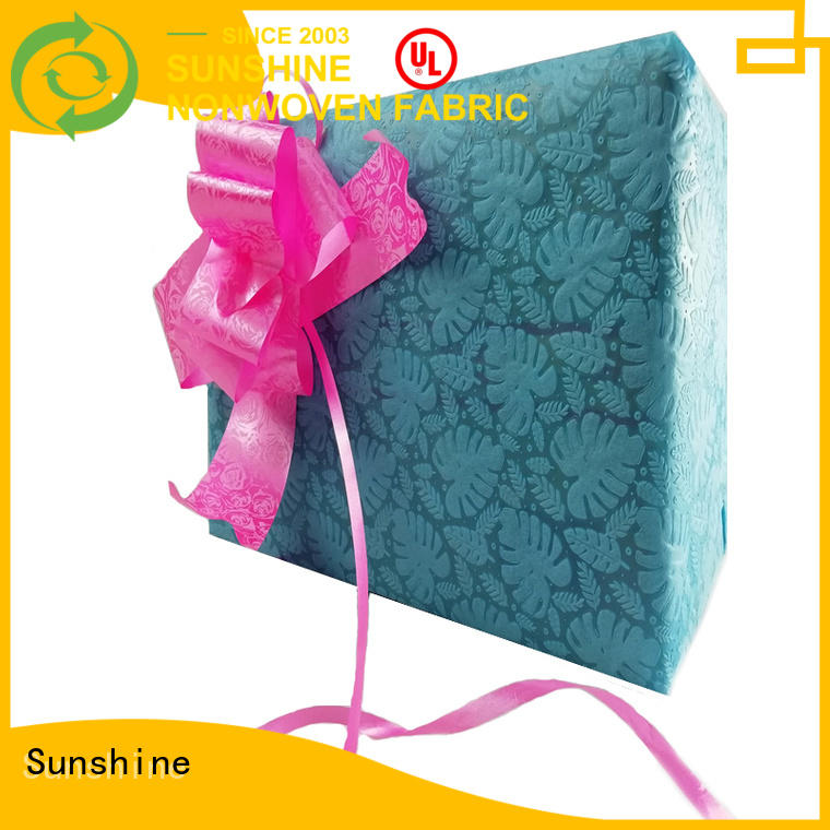 Sunshine rose non woven embossing inquire now for table