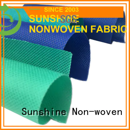 Sunshine spunbond polypropylene fabric directly sale for shop