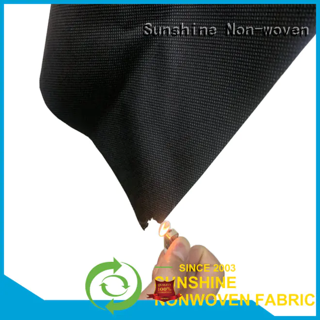 Sunshine fire-resistant fire retardant fabric factory price for bag