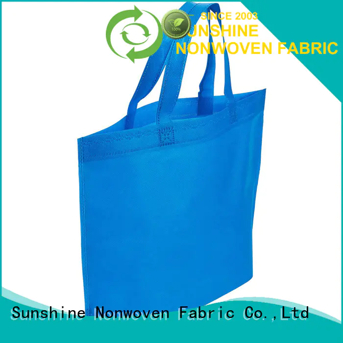 Sunshine disposable non woven carry bags wholesale for bed sheet