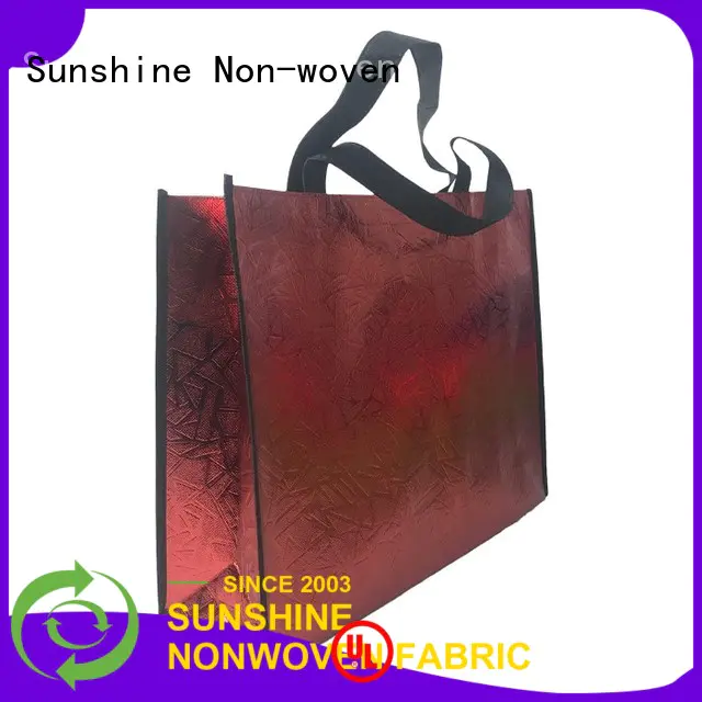 Sunshine ecofriendly nonwoven bags directly sale for bed sheet
