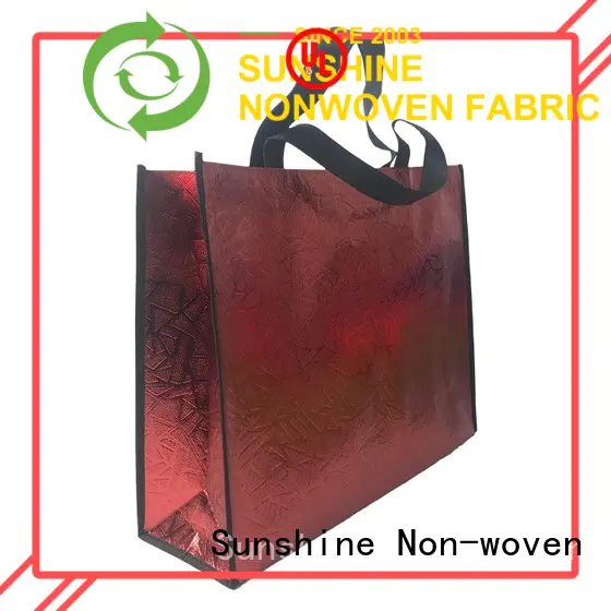 Sunshine waterproof non woven carry bags wholesale for home