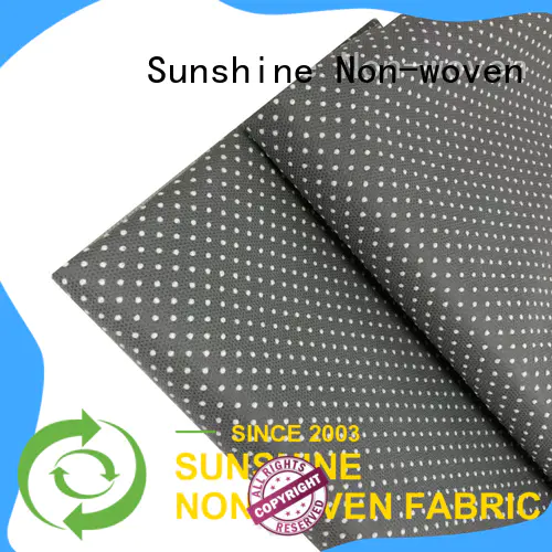 Sunshine spunbond non skid fabric from China for toilet