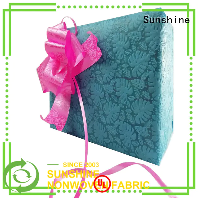 Sunshine embossed fabric manufacturer for covers