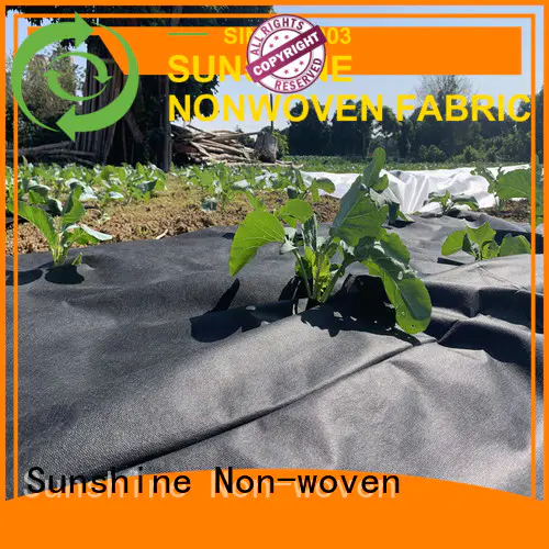 Sunshine approved landscape fabric series for greenhouse