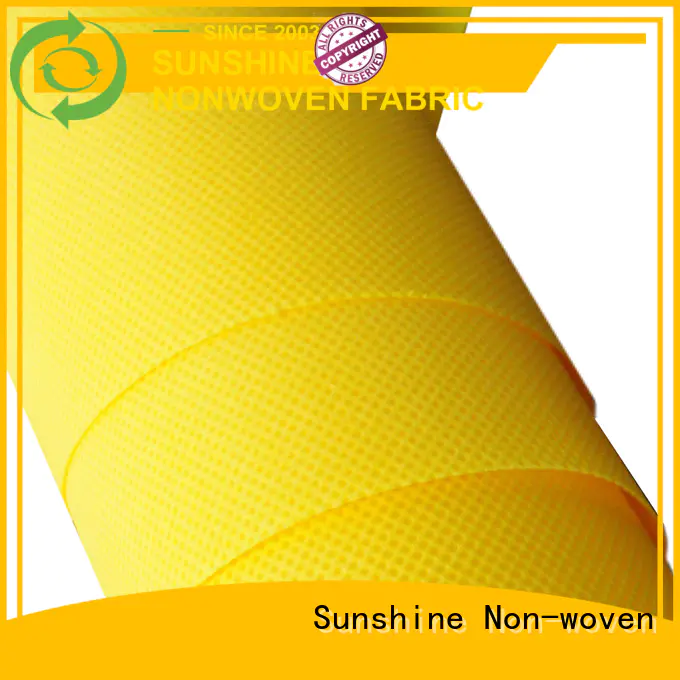 Sunshine airplane polypropylene spunbond nonwoven fabric directly sale for shop