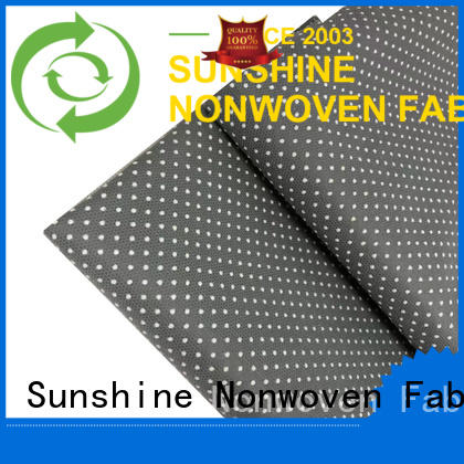 Sunshine dotted non skid fabric customized for hotel