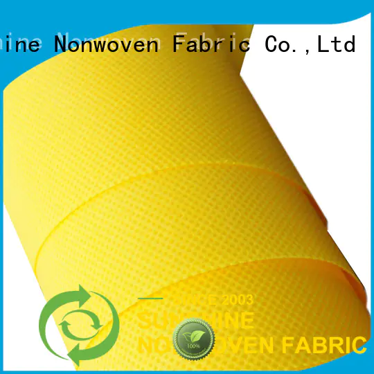 Sunshine soft spunbond polypropylene fabric series for shop
