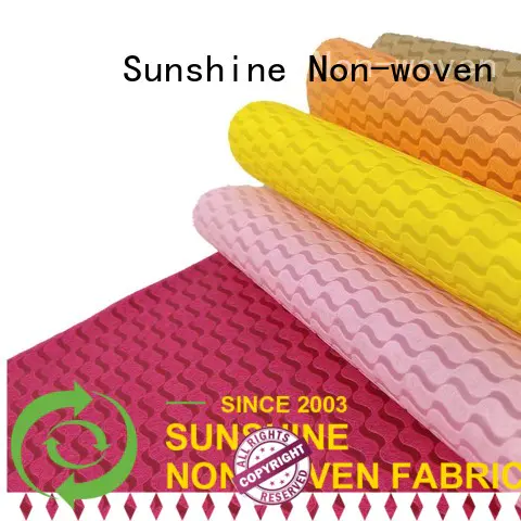 soft non woven embossing package with good price for tablecloth