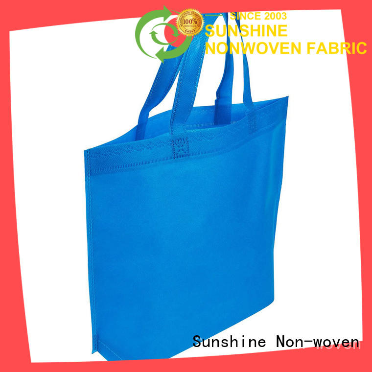 single non woven shopping bag customized wholesale for bed sheet