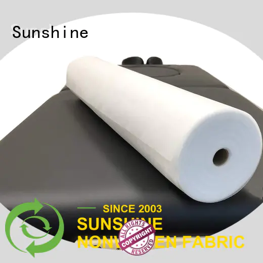 Sunshine professional disposable non woven bed sheet factory price for bedding