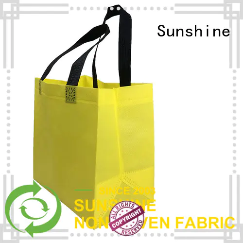 Sunshine tote non woven carry bags factory for household