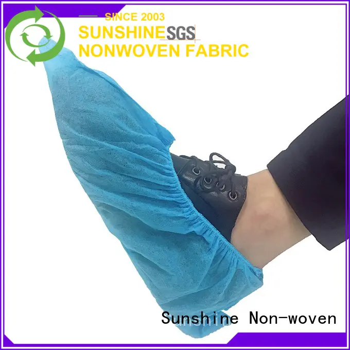 Sunshine disposable non woven shoes cover with good price for shoes