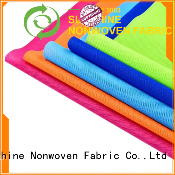 Sunshine fabric pp spunbond nonwoven fabric manufacturer for hotel
