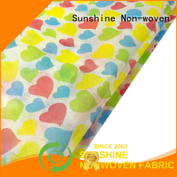 colorful nonwoven printing fabric personalized for covers