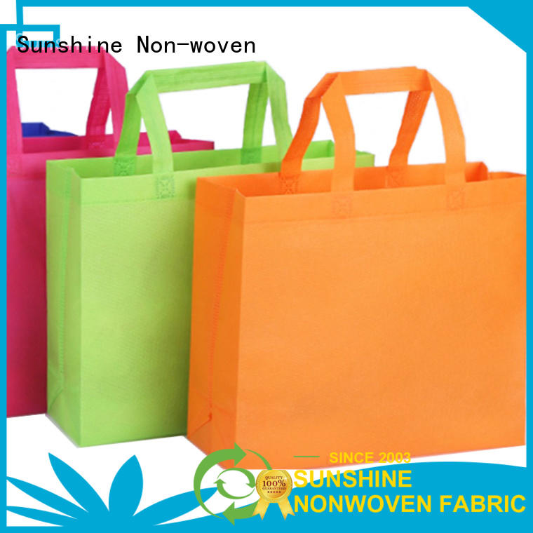 Sunshine bundle non woven carry bags wholesale for bed sheet