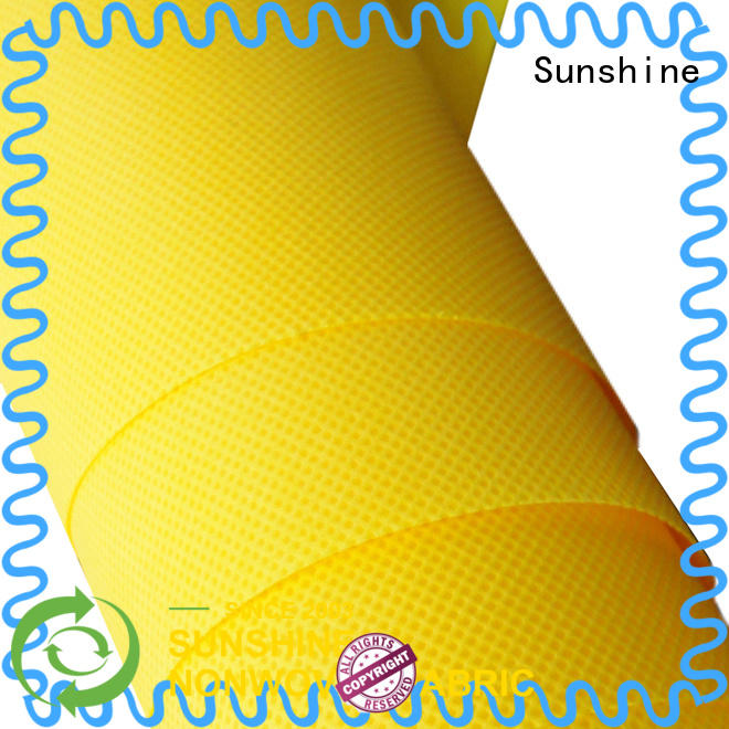 Sunshine strength polypropylene spunbond nonwoven fabric directly sale for wrapping