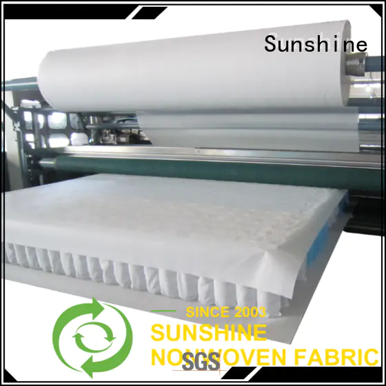 Sunshine bright waterproof non woven fabric from China for furniture