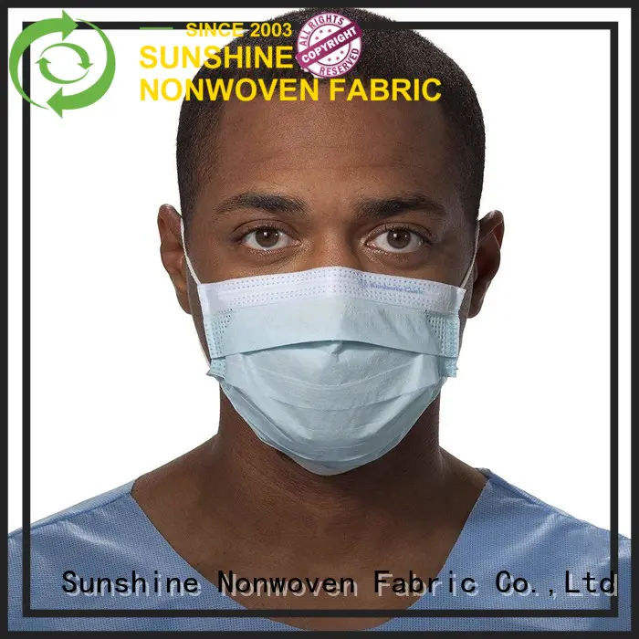 Sunshine quality nonwoven face mask supplier for medical products