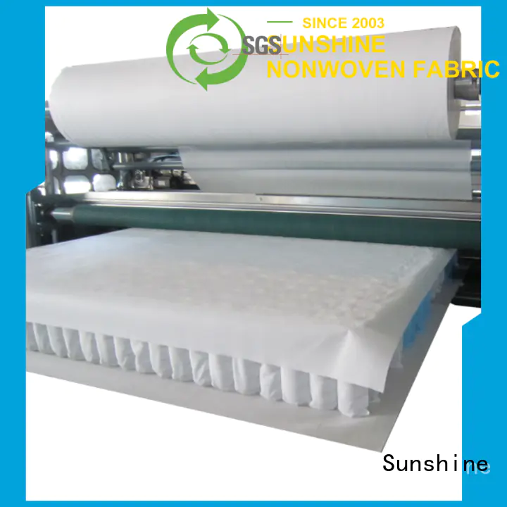 Sunshine bright waterproof non woven fabric supplier for furniture